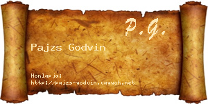 Pajzs Godvin névjegykártya